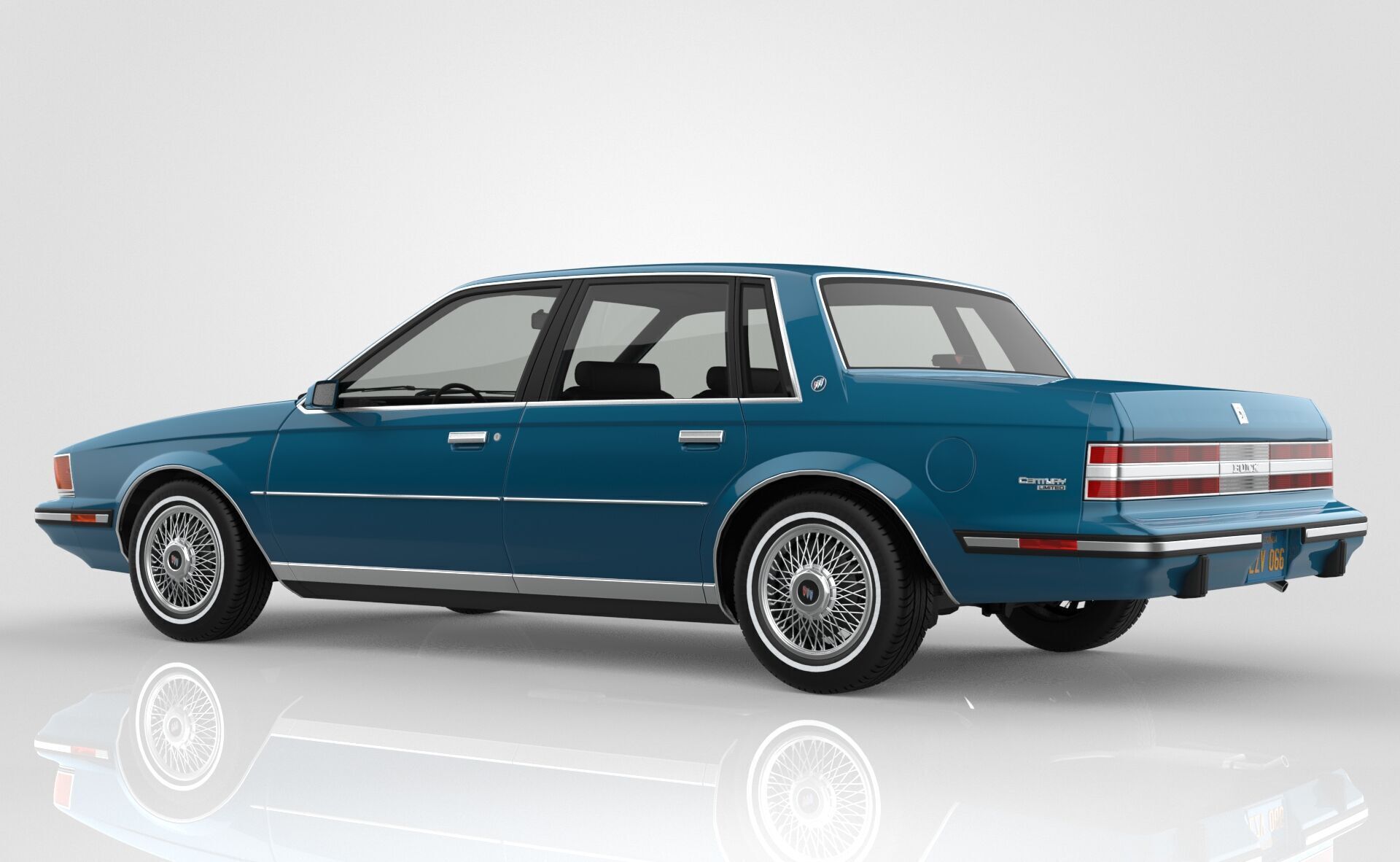 Buick Century 1988 3D model_3