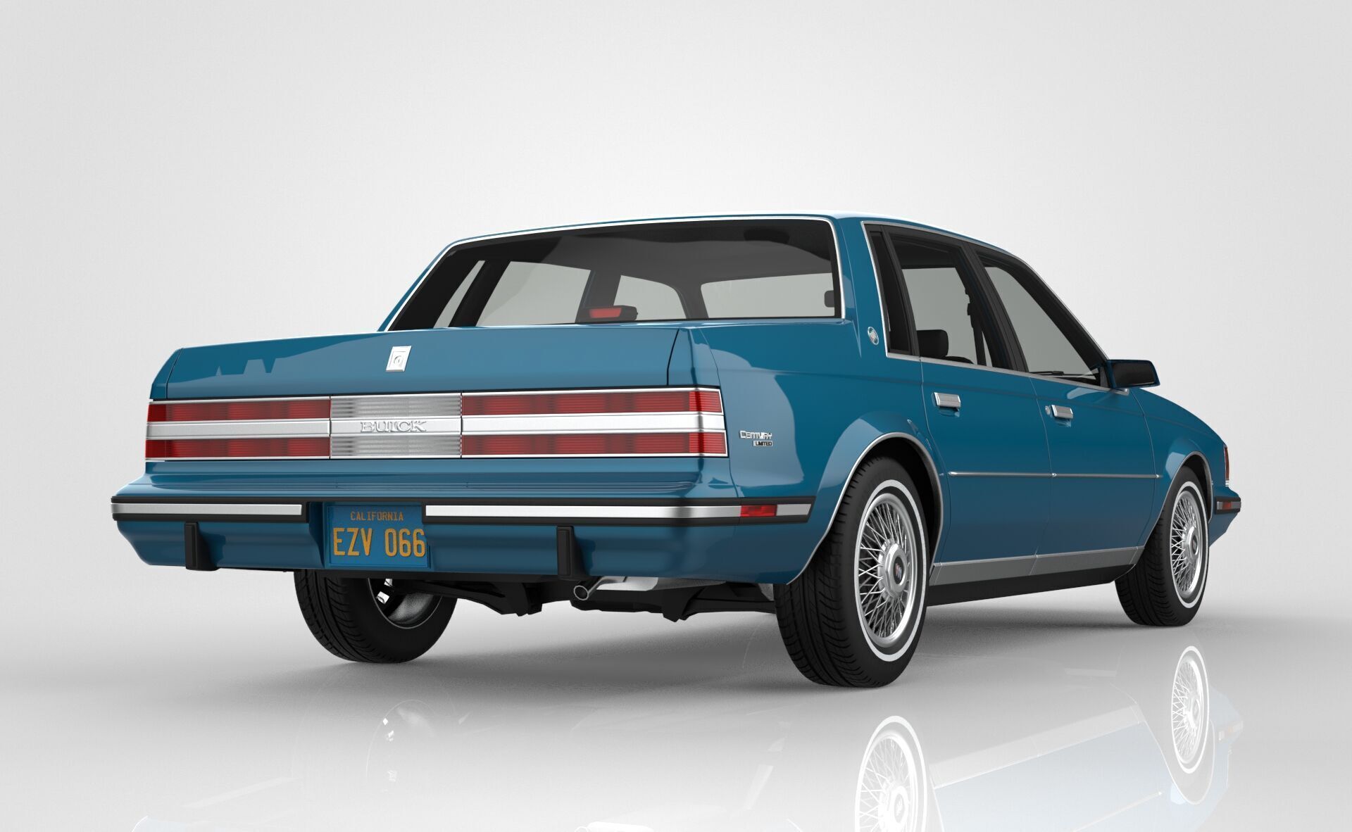 Buick Century 1988 3D model_7