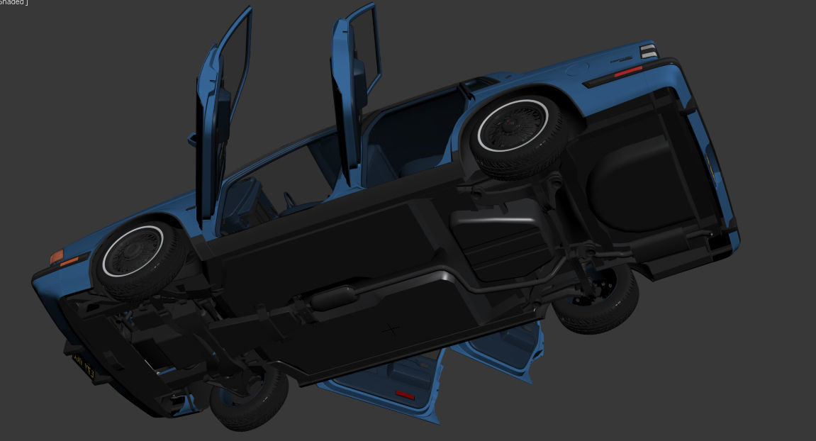 Buick Century 1988 3D model_15