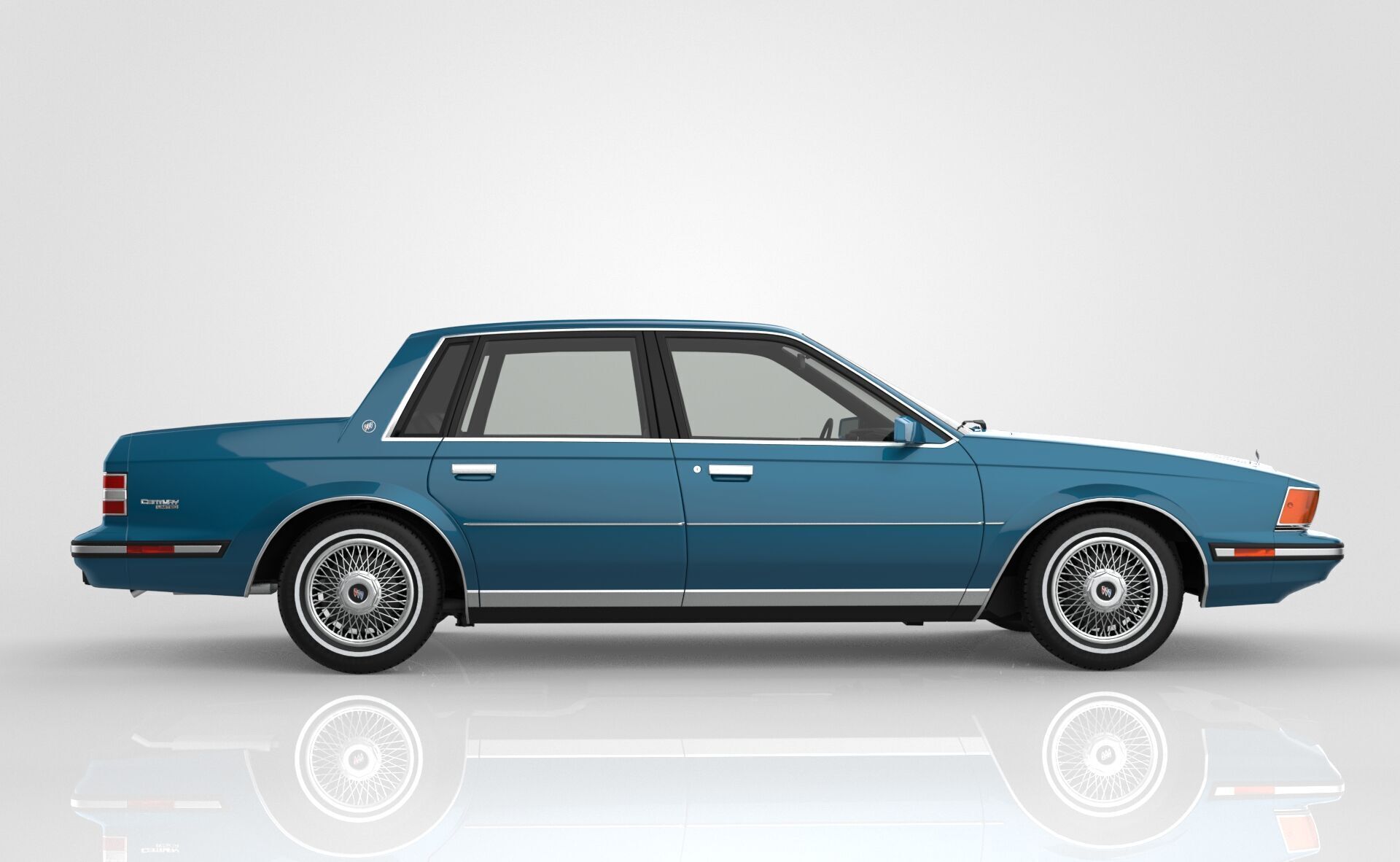 Buick Century 1988 3D model_8