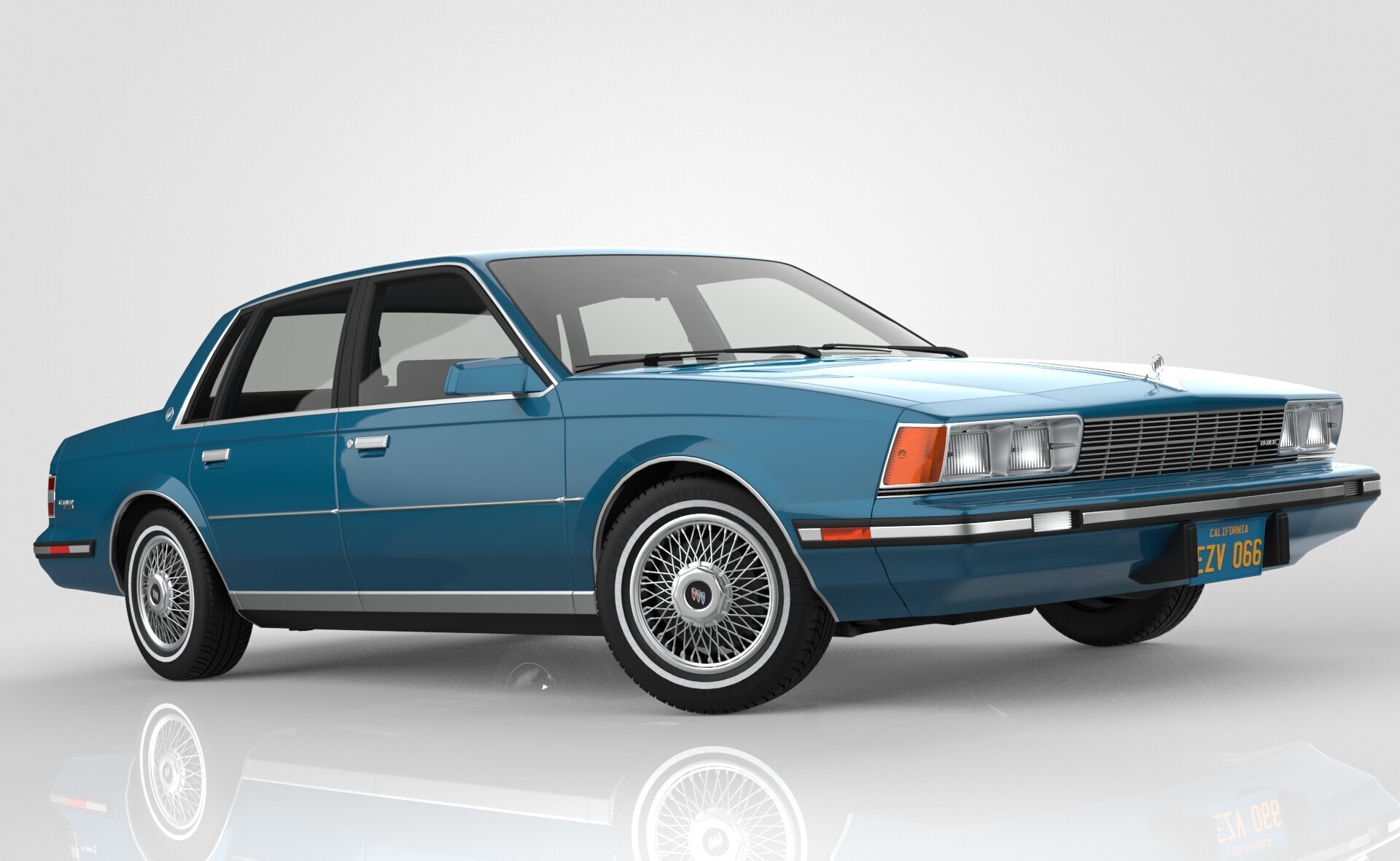 Buick Century 1988 3D model_10