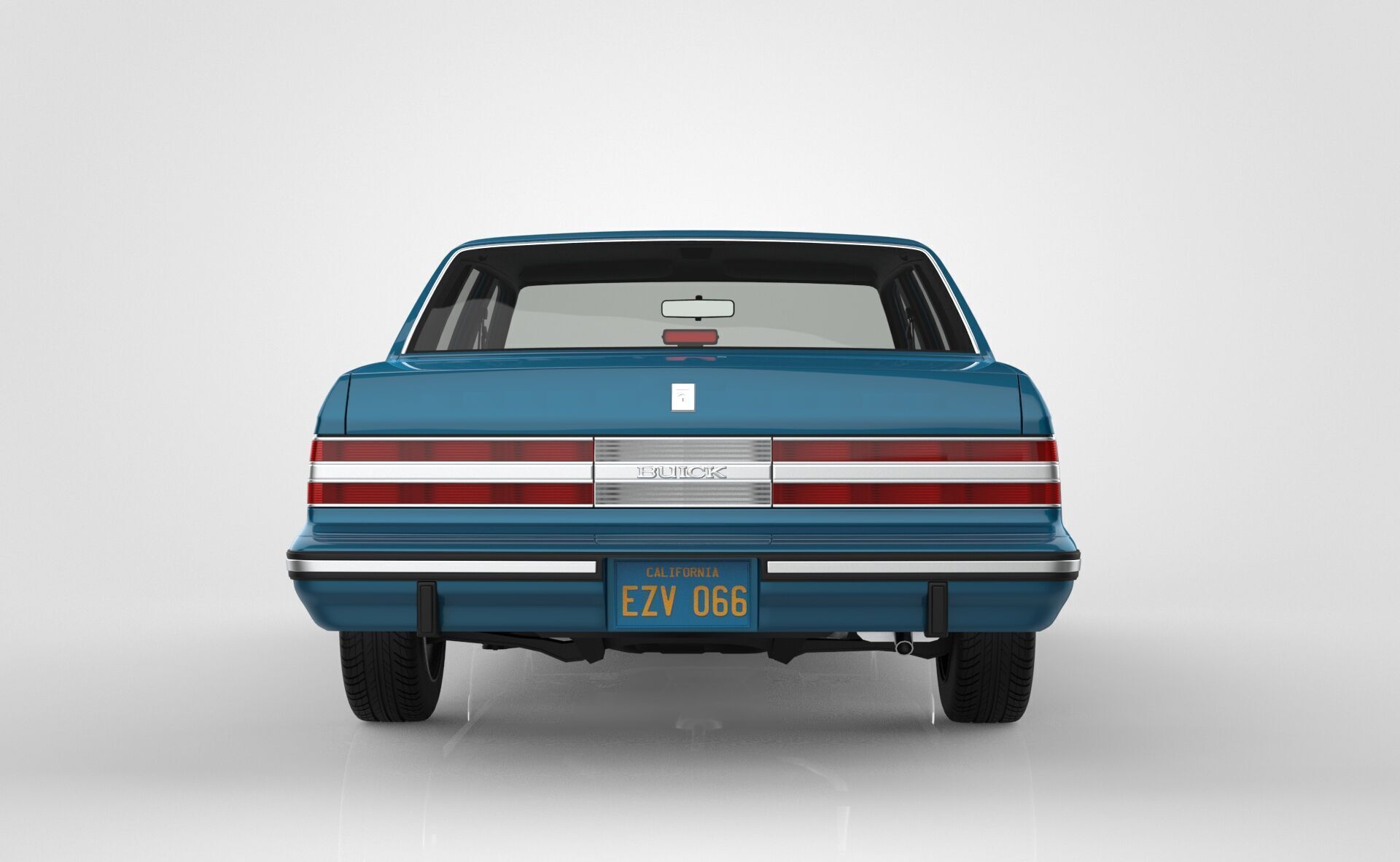 Buick Century 1988 3D model_5