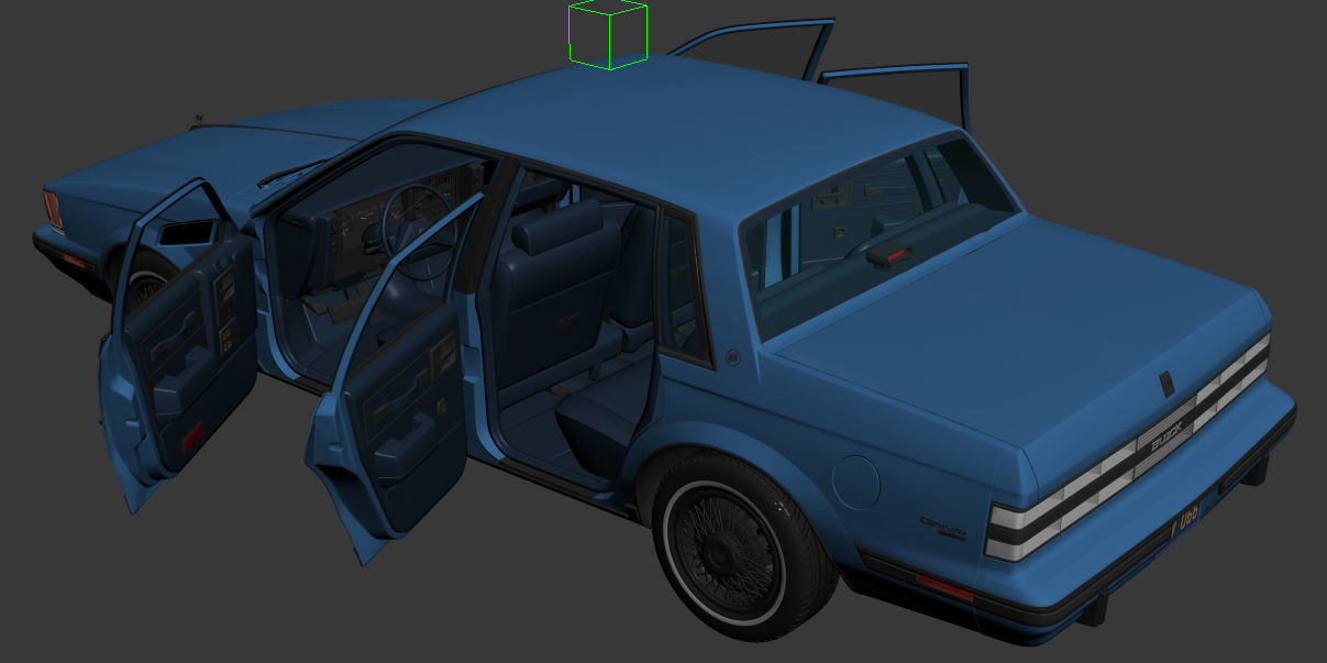 Buick Century 1988 3D model_13