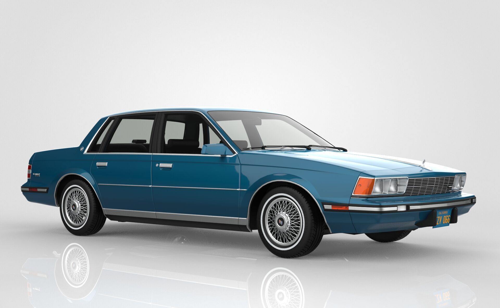 Buick Century 1988 3D model_9