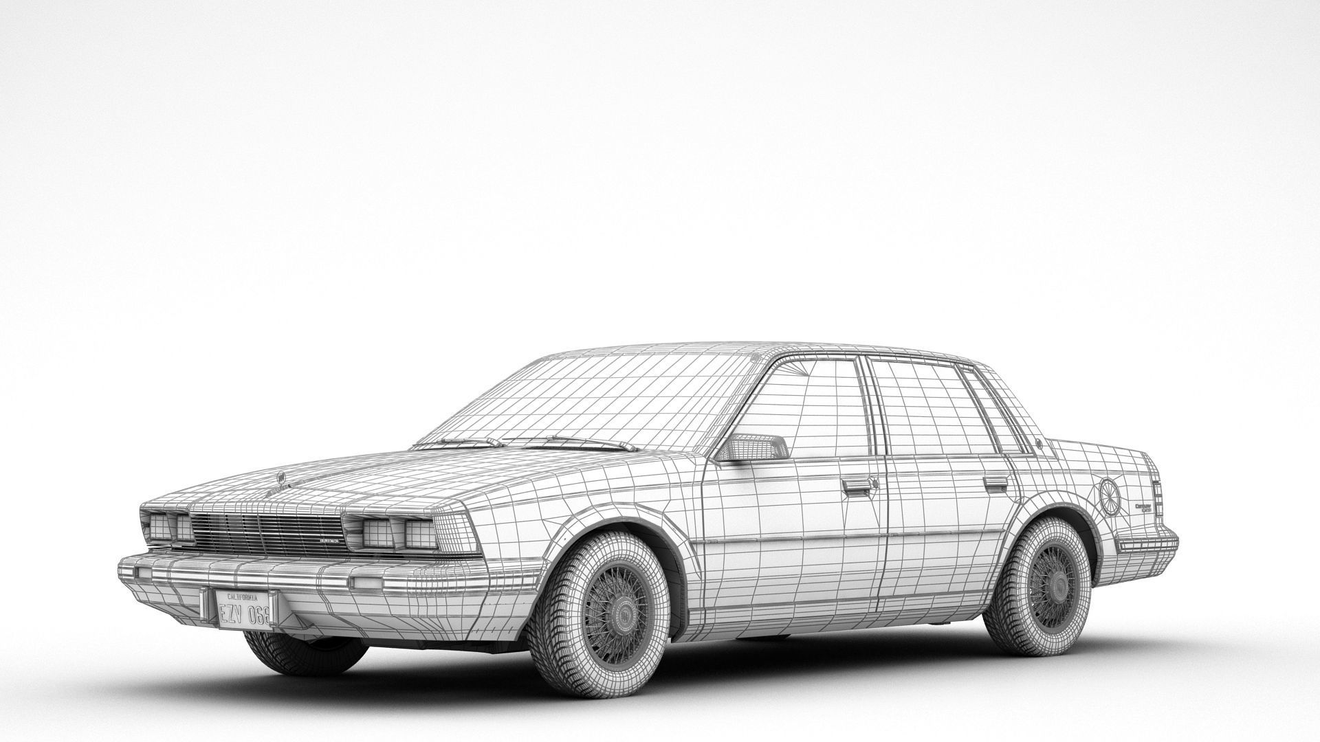 Buick Century 1988 3D model_12