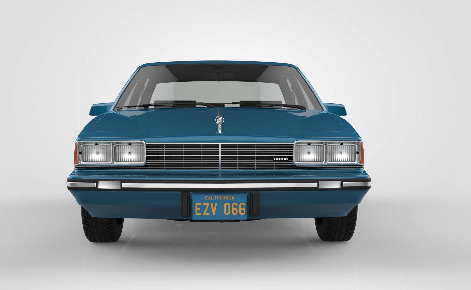 Buick Century 1988 3D model_11