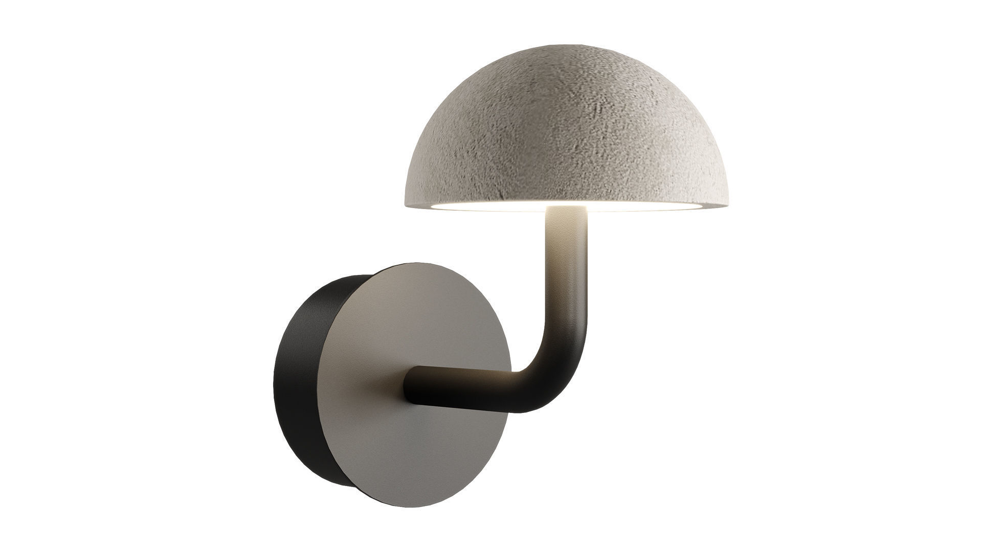 Dussa A1307 Wall Lamp by Aromas 3D model_1