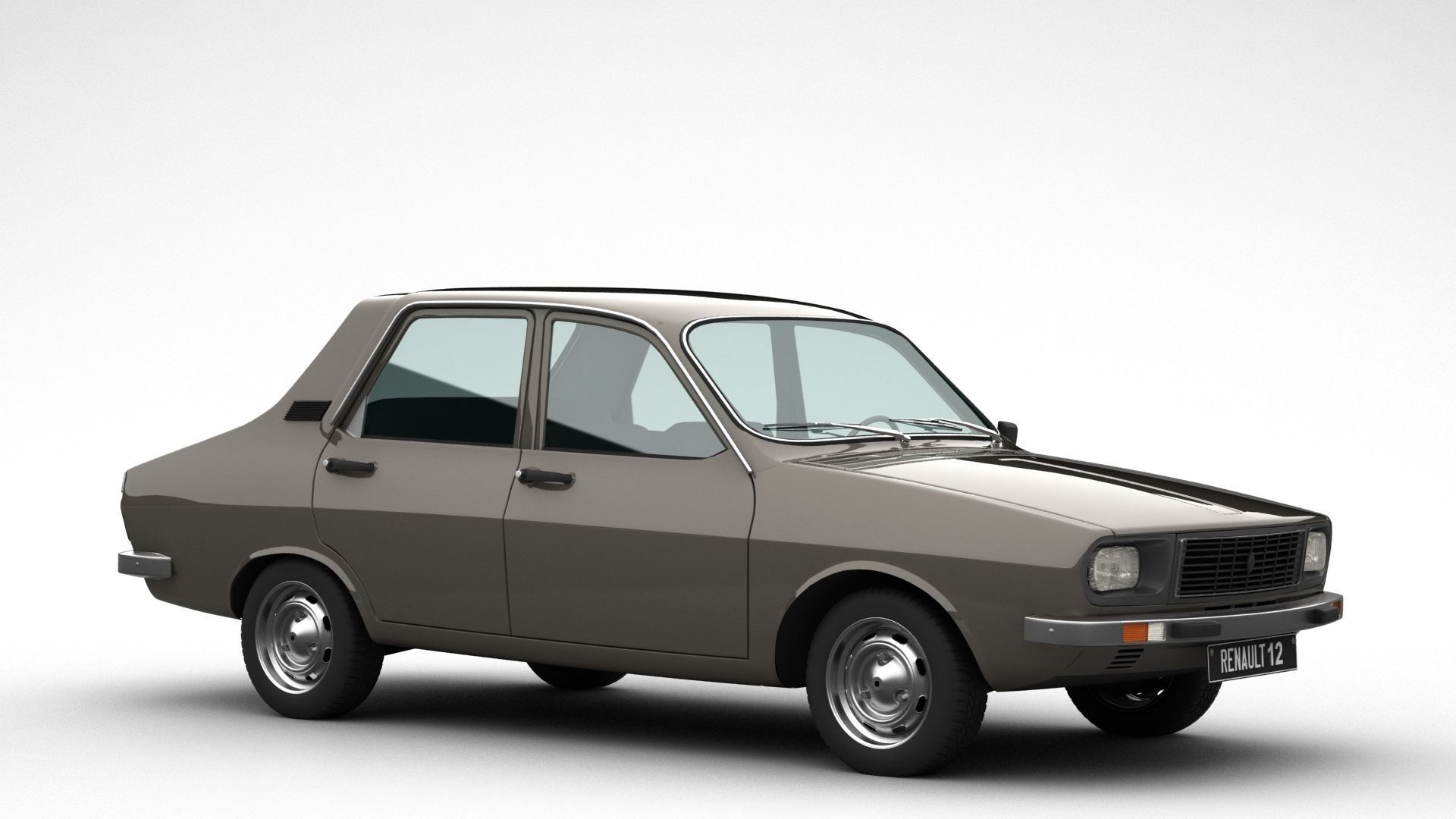 Renault 12 TS 3D model_8