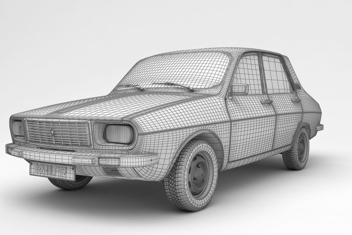 Renault 12 TS 3D model_11