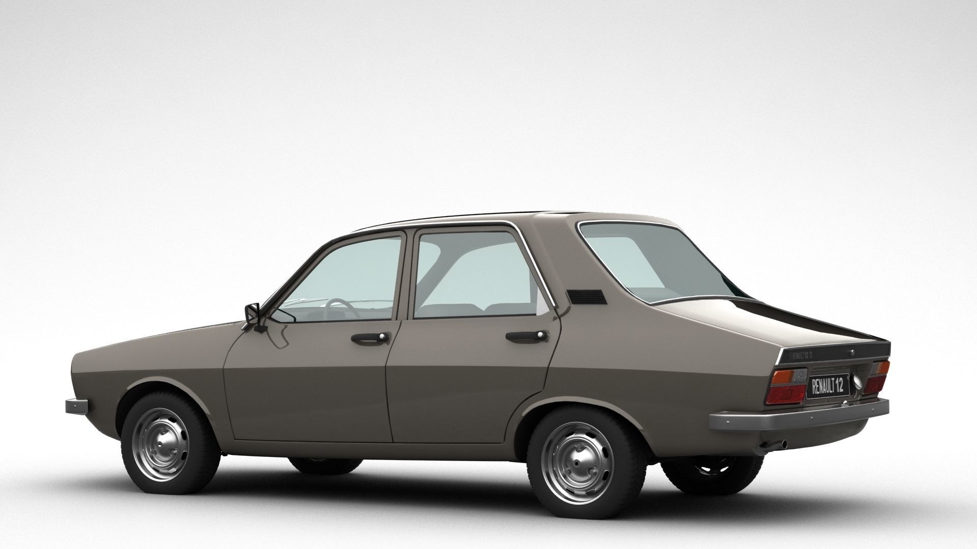 Renault 12 TS 3D model_2