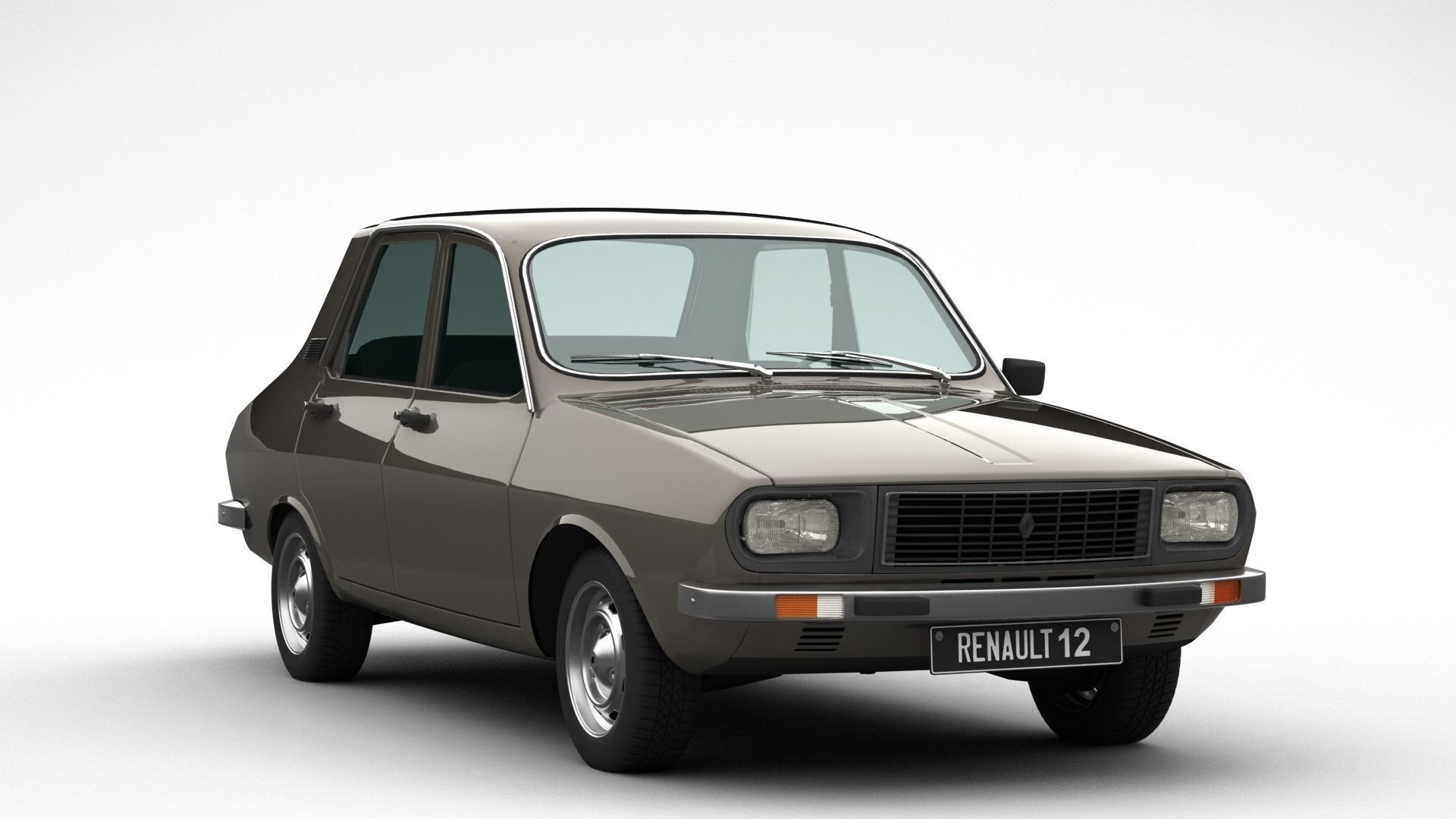 Renault 12 TS 3D model_9