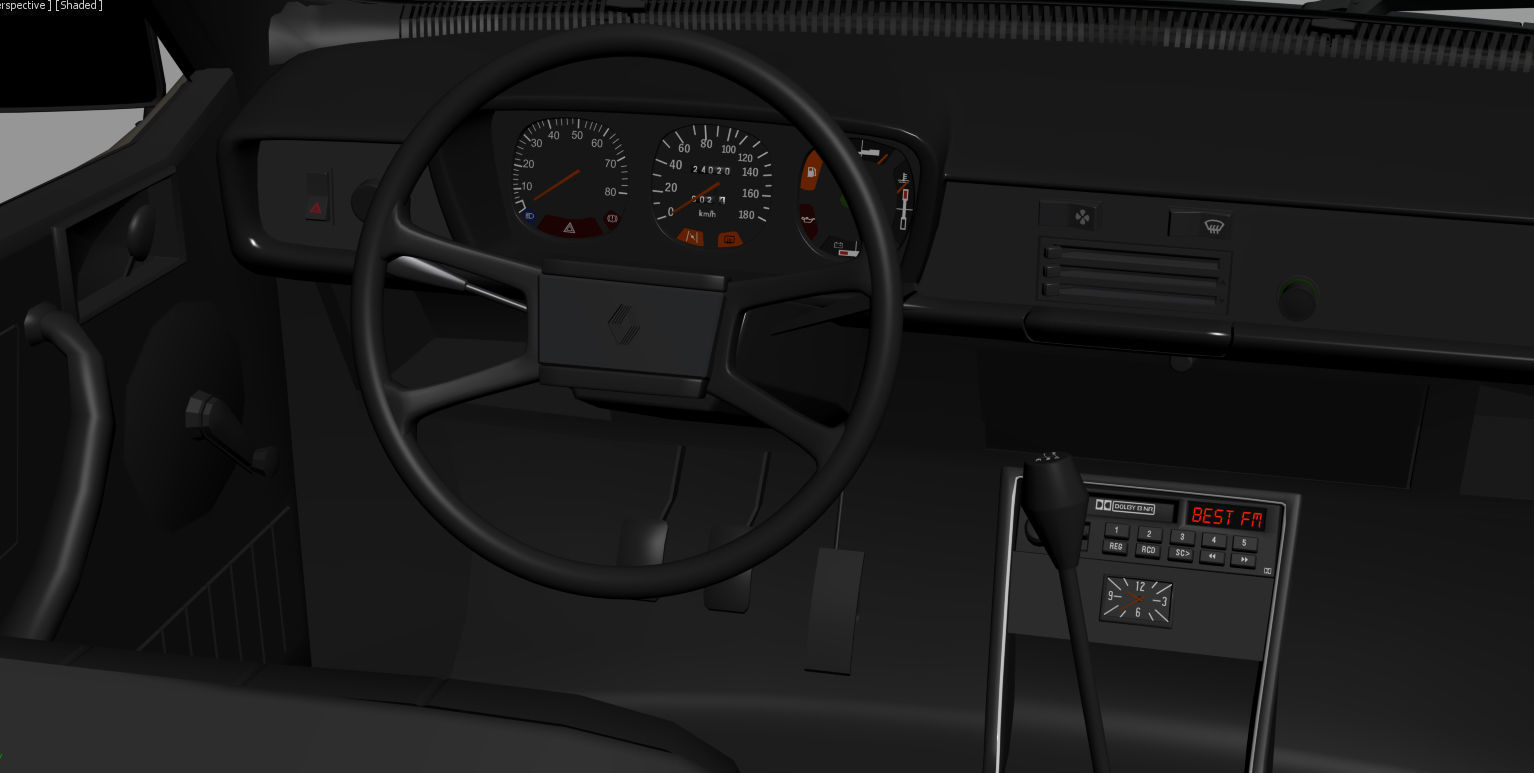 Renault 12 TS 3D model_13