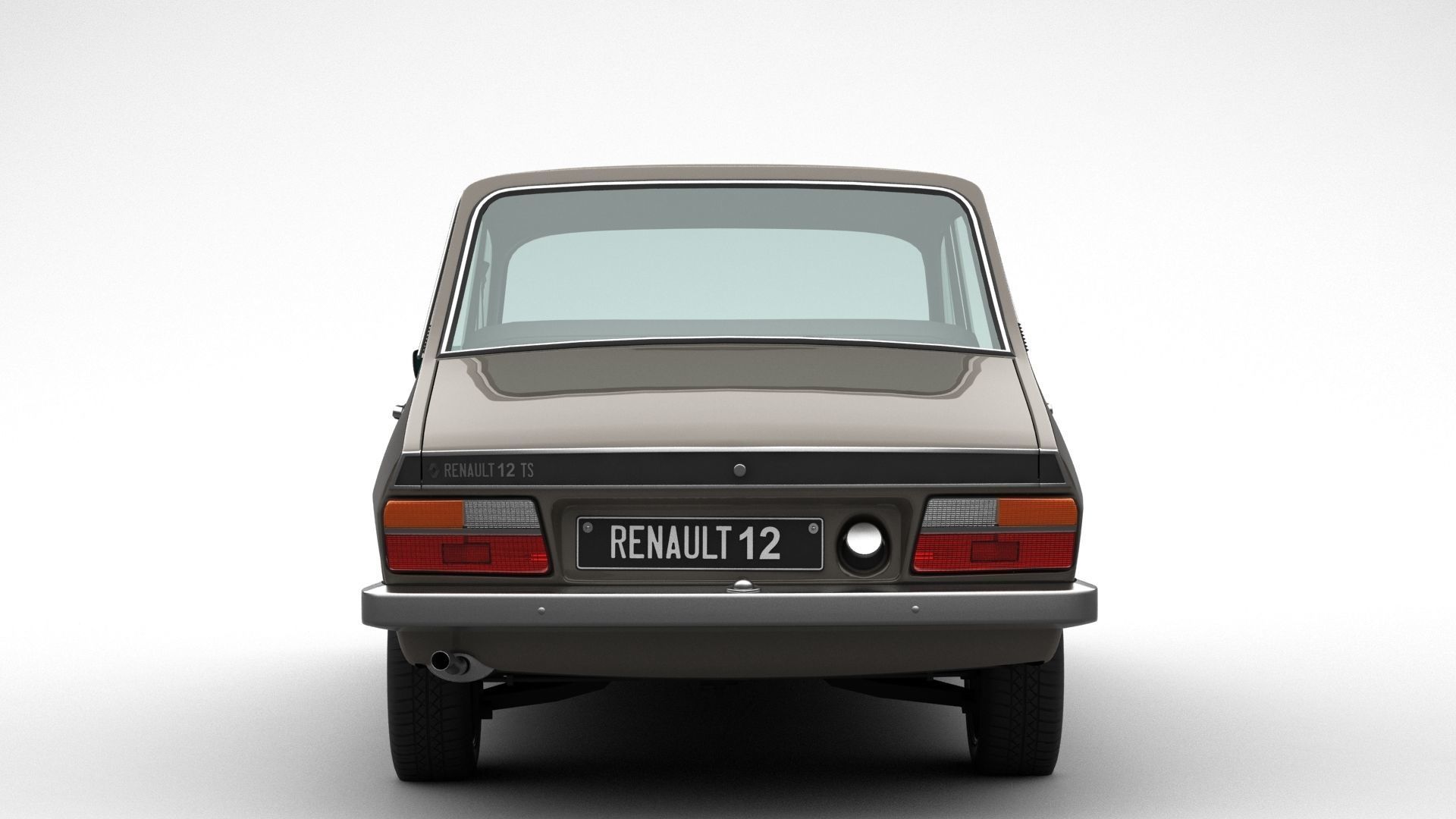 Renault 12 TS 3D model_4