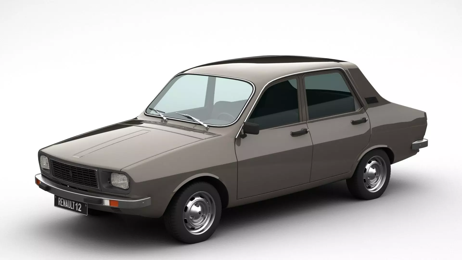 Renault 12 TS 3D model_0