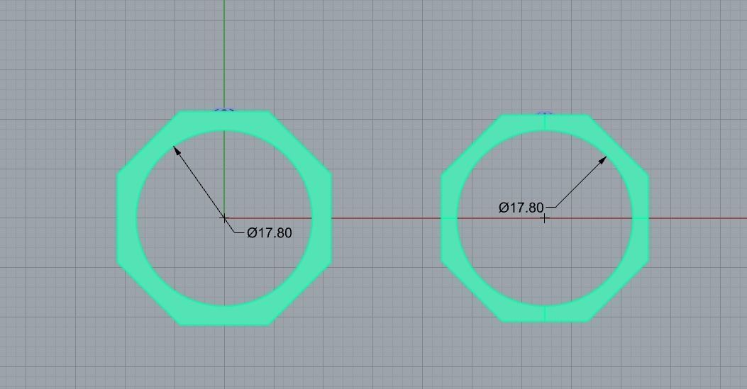 220325 R a couple of rings with strict lines geometry 3D print model_9