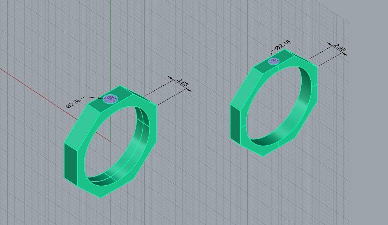 220325 R a couple of rings with strict lines geometry 3D print model_7