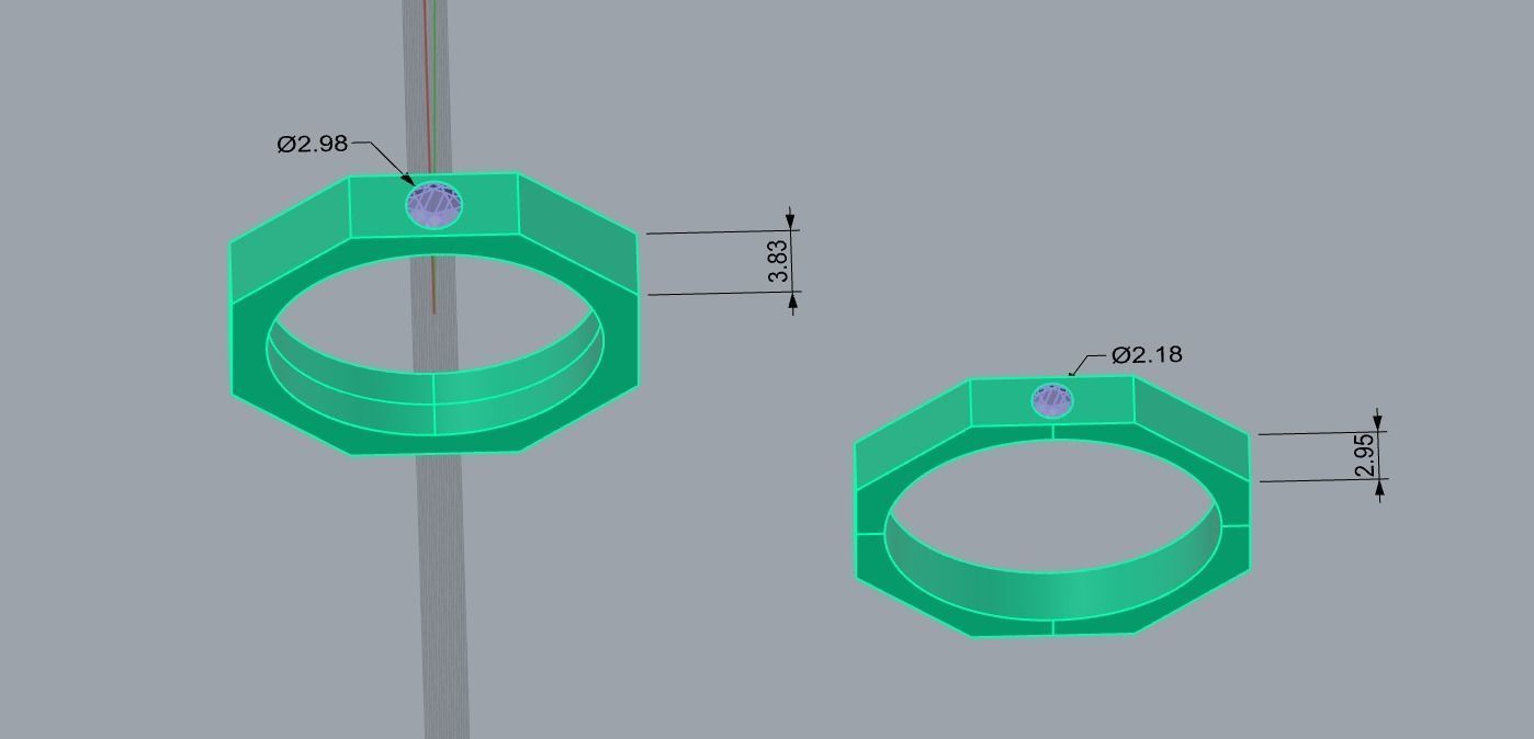 220325 R a couple of rings with strict lines geometry 3D print model_6