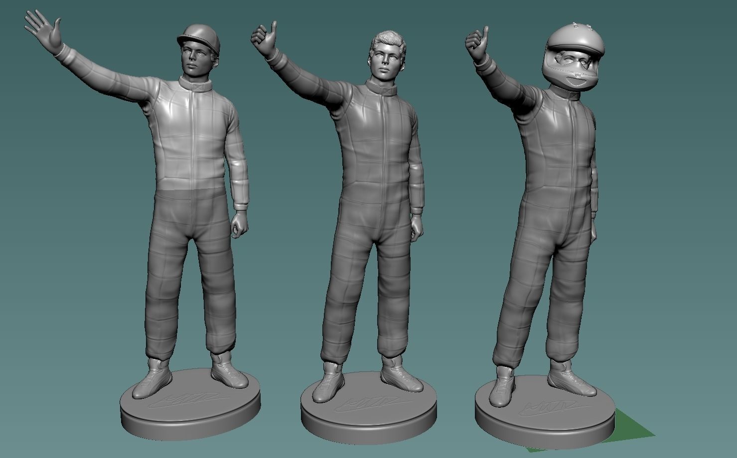 Max Verstappen 3D print model_10