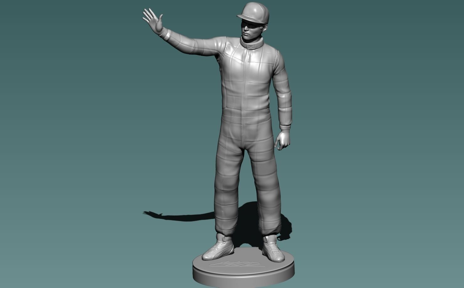 Max Verstappen 3D print model_4