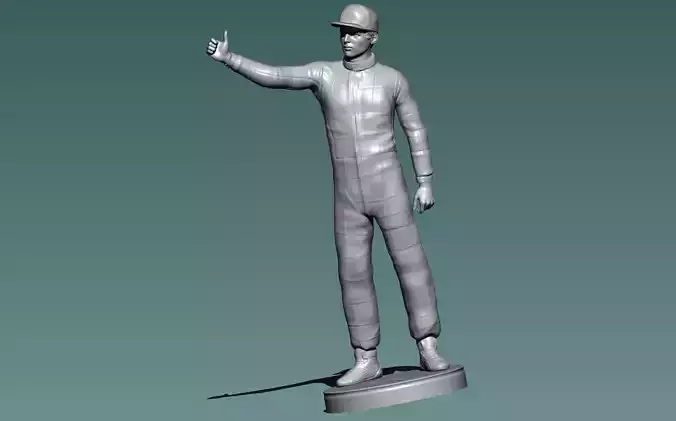Max Verstappen 3D print model