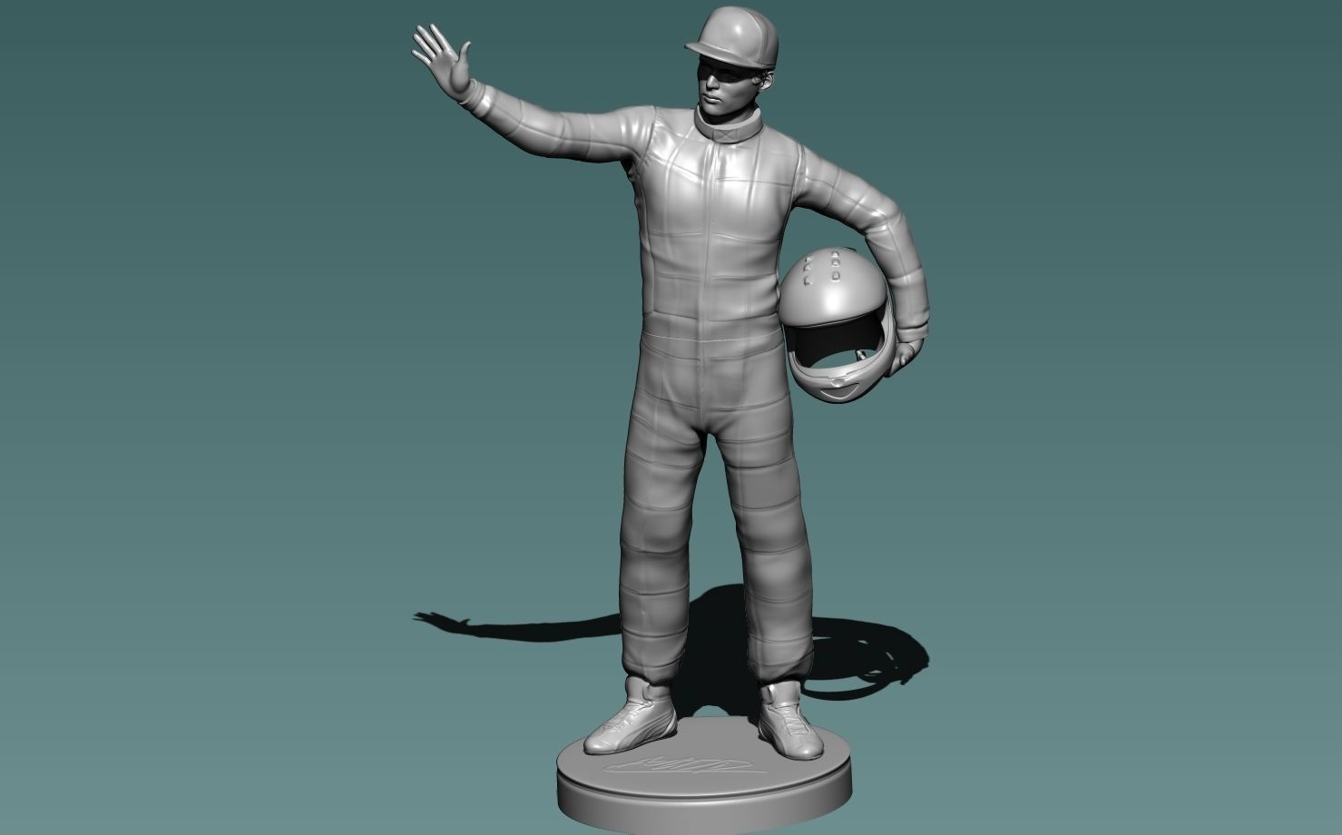 Max Verstappen 3D print model_3