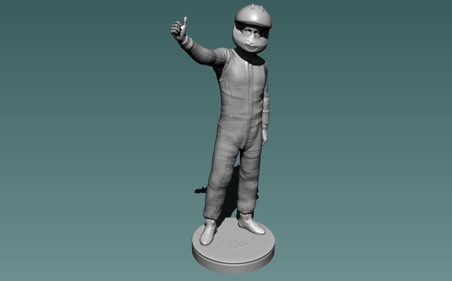 Max Verstappen 3D print model_13