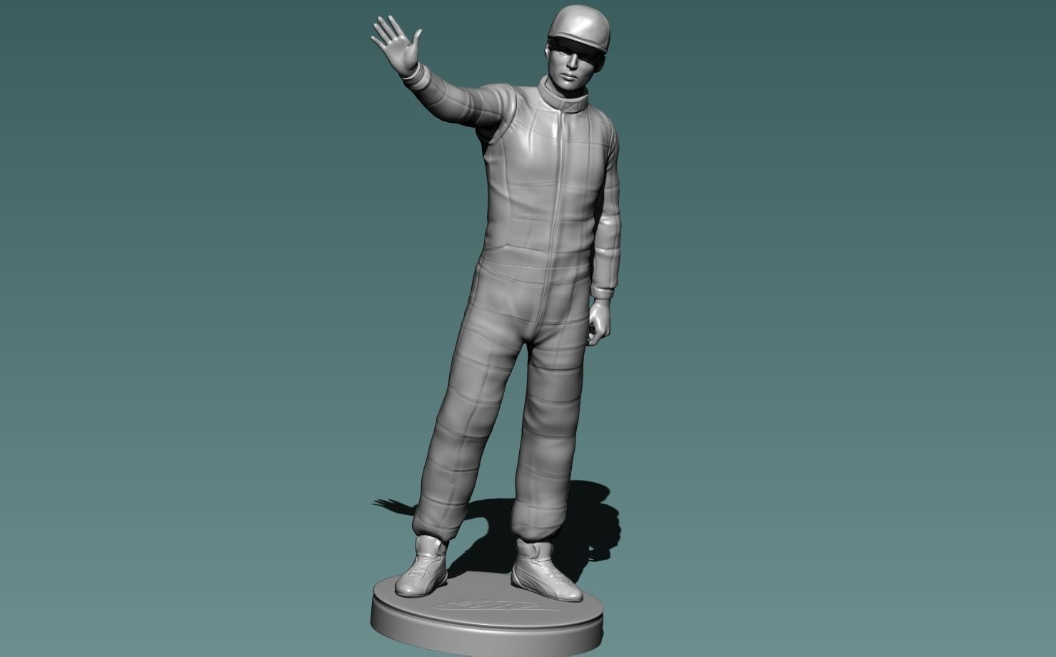 Max Verstappen 3D print model_5