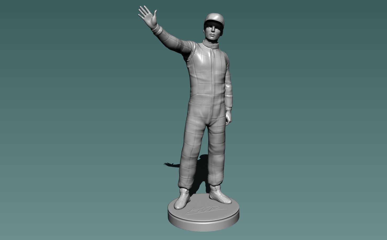 Max Verstappen 3D print model_9