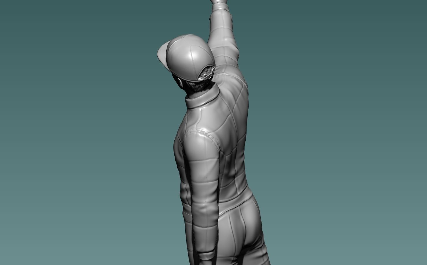 Max Verstappen 3D print model_6