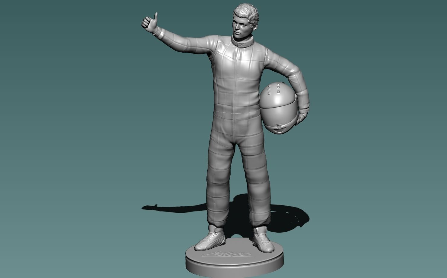 Max Verstappen 3D print model_1