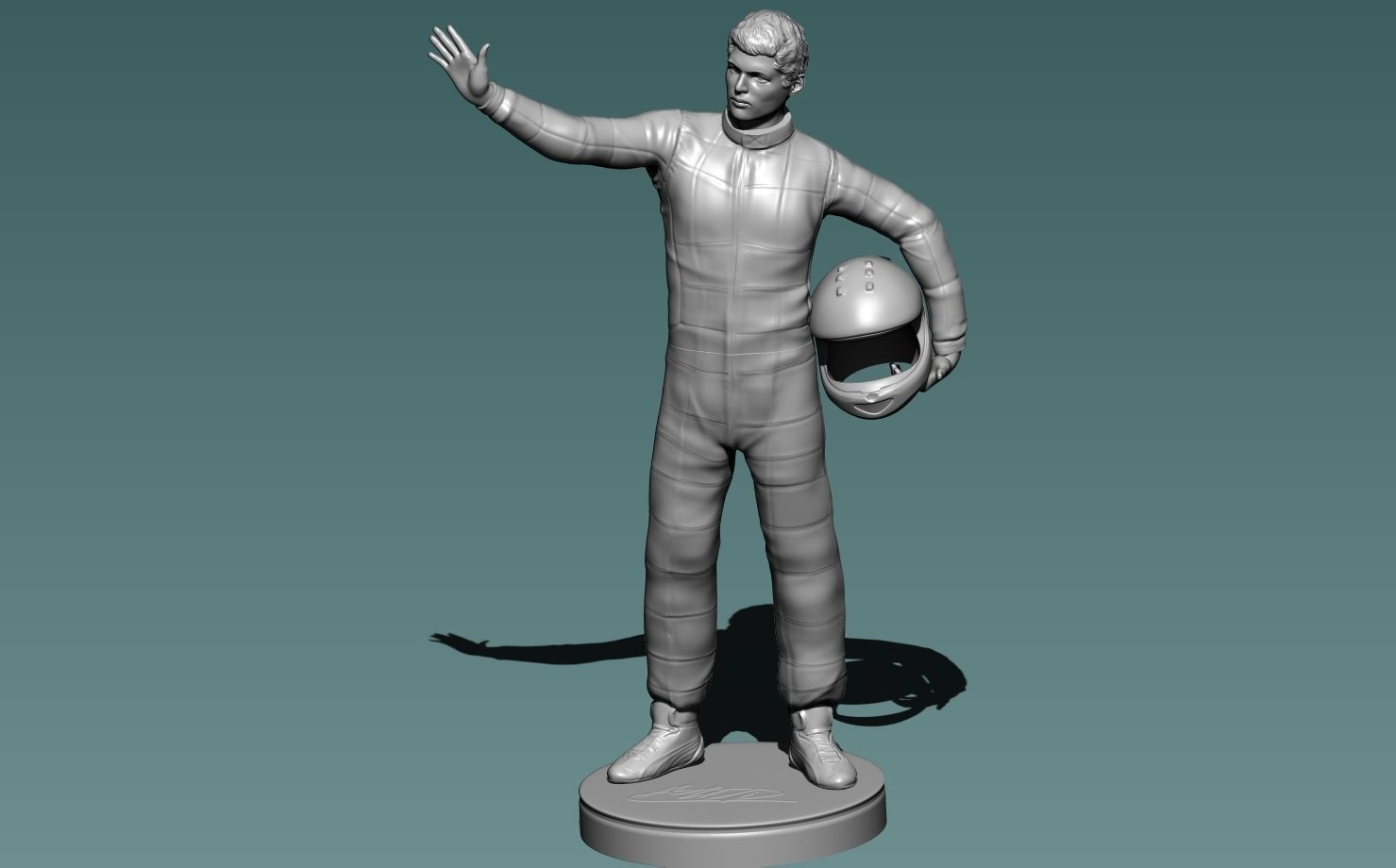 Max Verstappen 3D print model_2