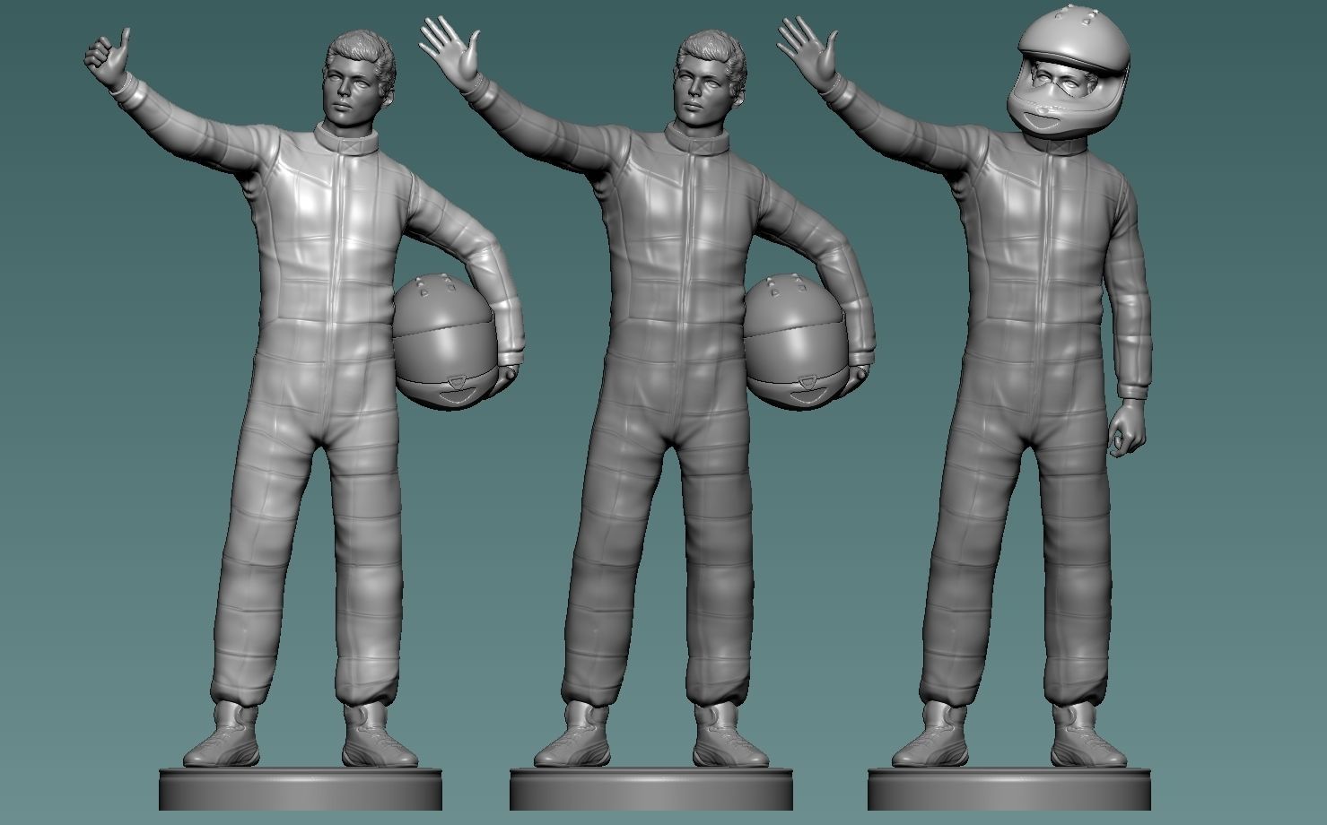 Max Verstappen 3D print model_16