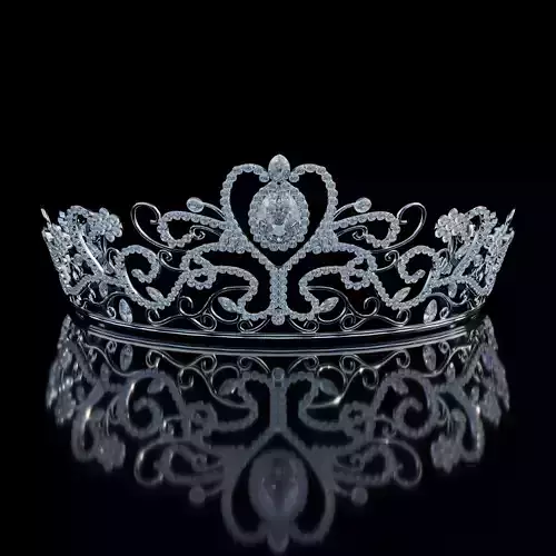 crown 3d model tiara