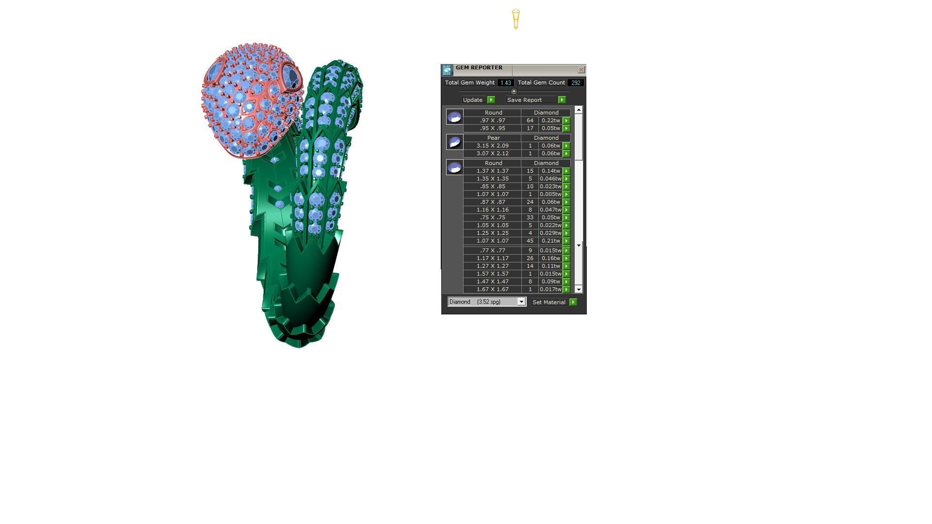 Ring Snake 3D print model_4