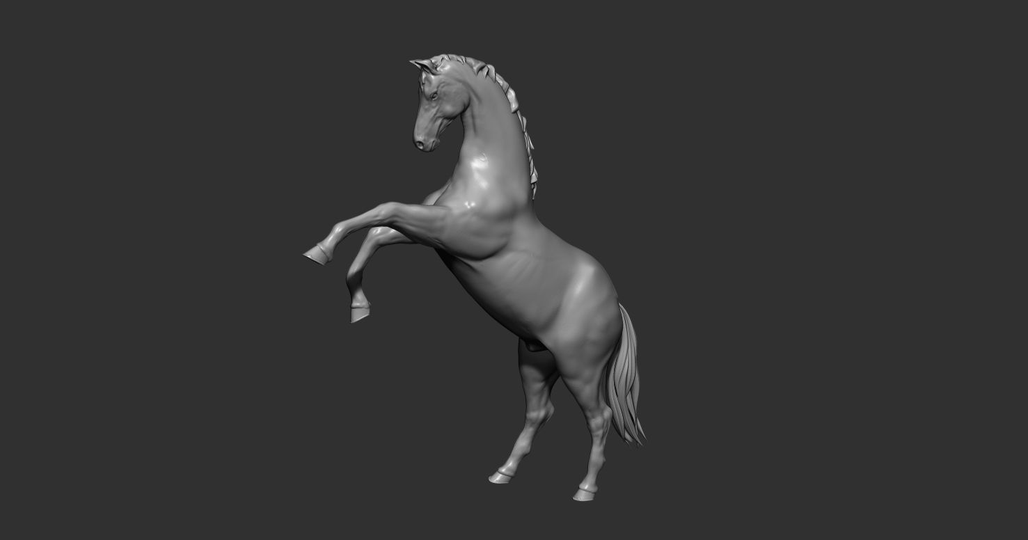Horse 3D print model_1