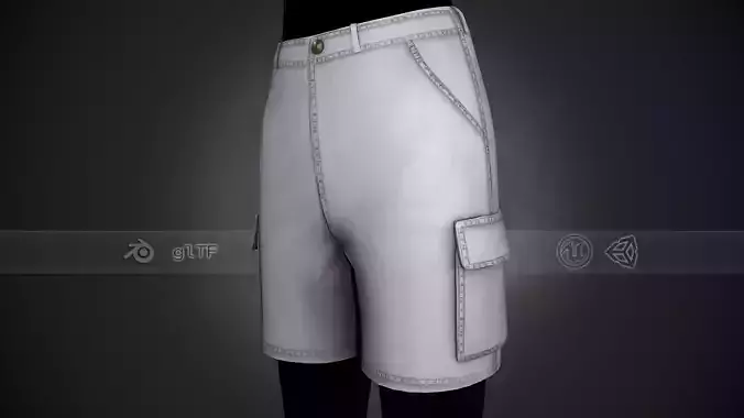 White Shorts Style 3