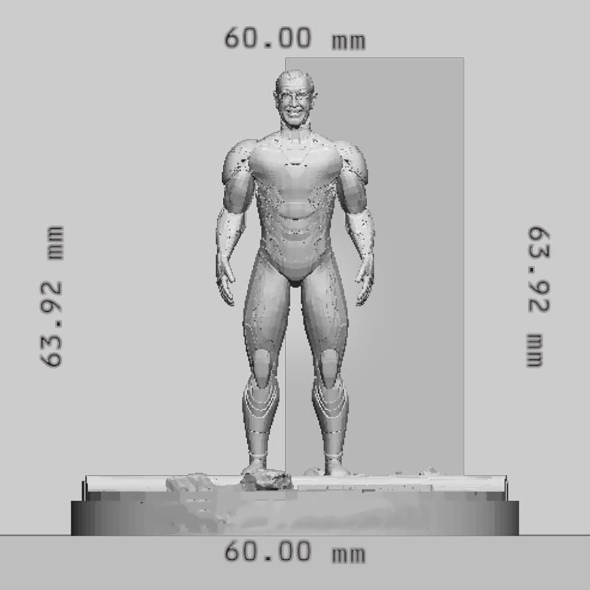 Stan Lee 2018 3D Model Ready to Print STL 3D print model_7