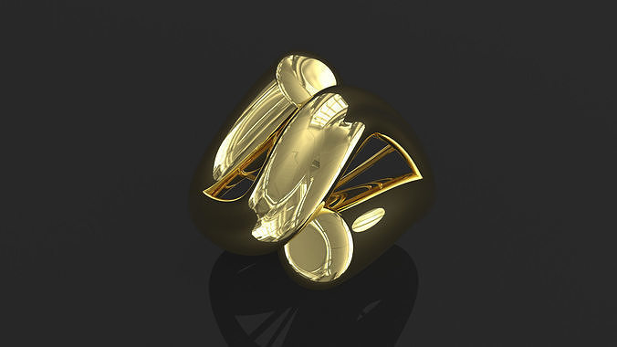 ring jewellery jewelry  3D print model
