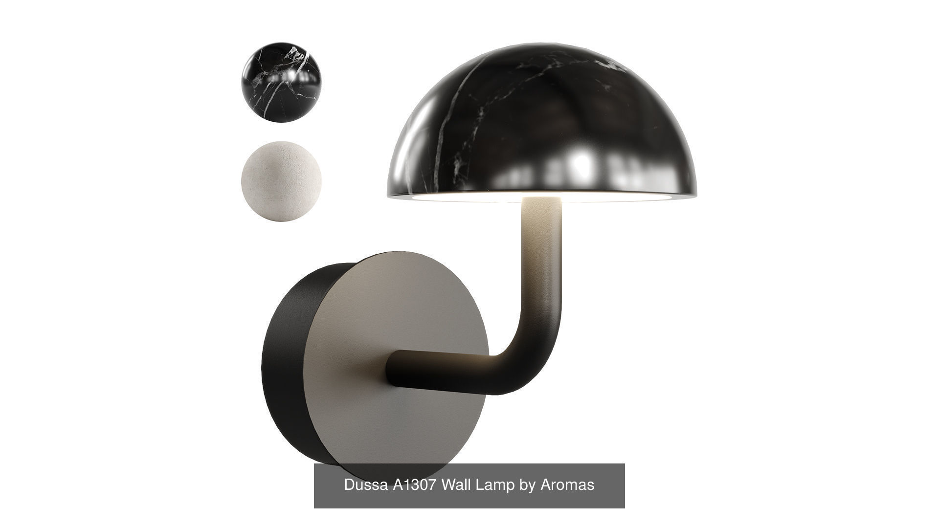 DUSSA pendant light with ball 3D Model Collection_4