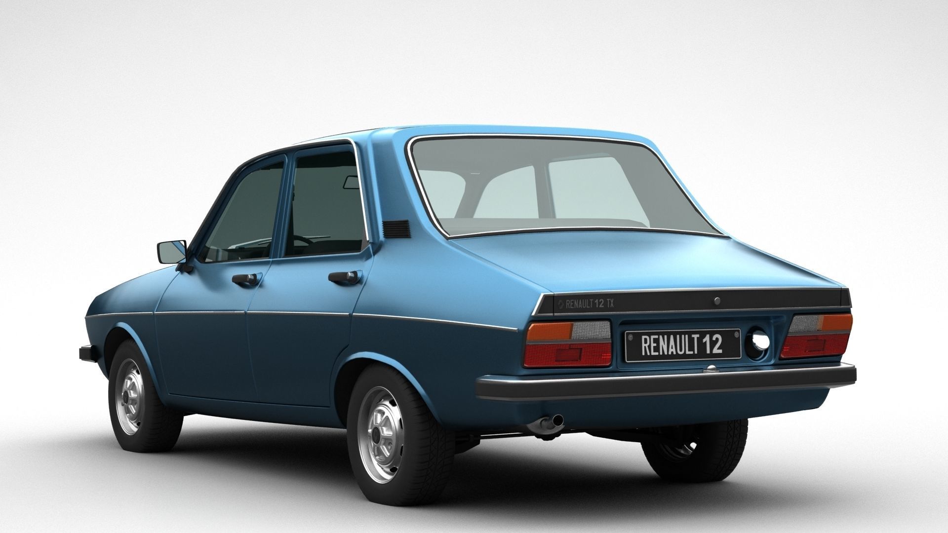 Renault 12 TX 3D model_3