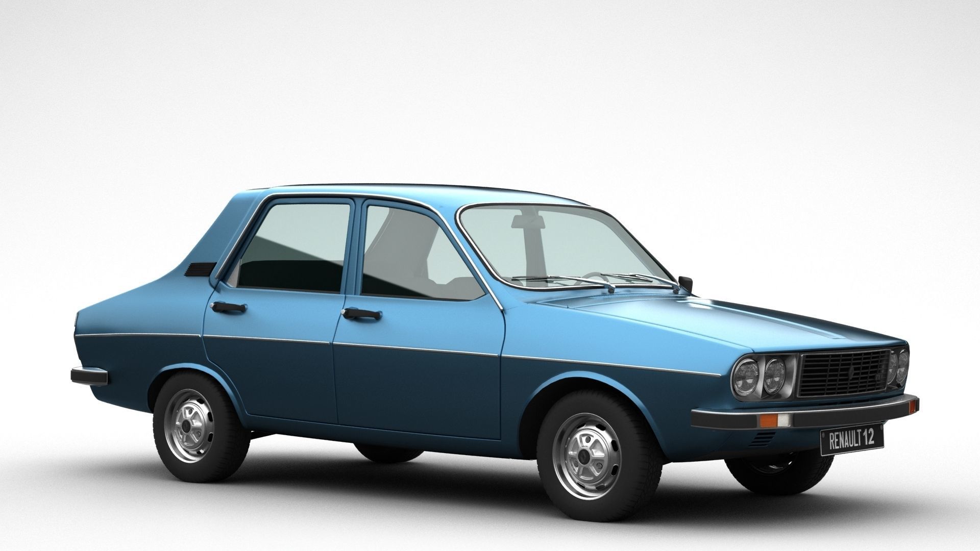Renault 12 TX 3D model_8