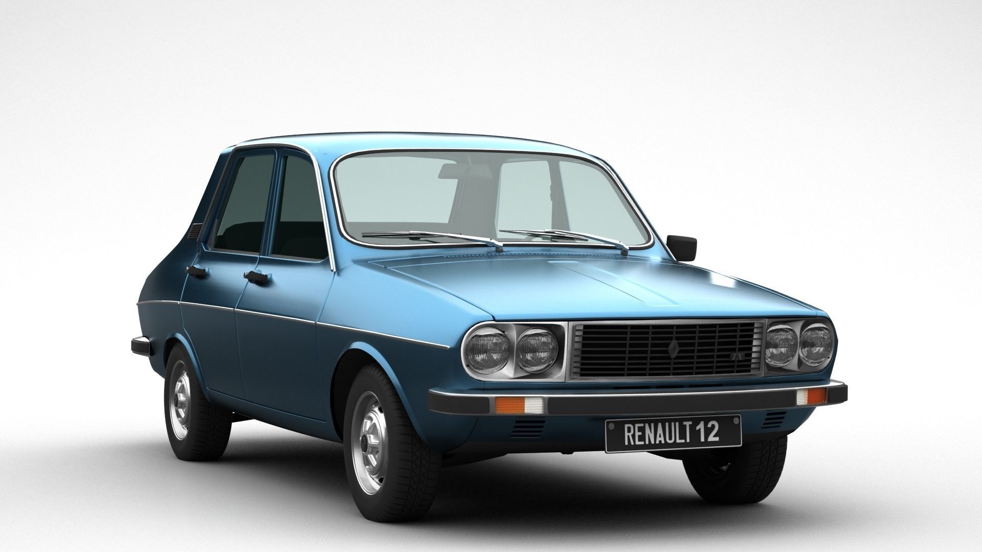 Renault 12 TX 3D model_9