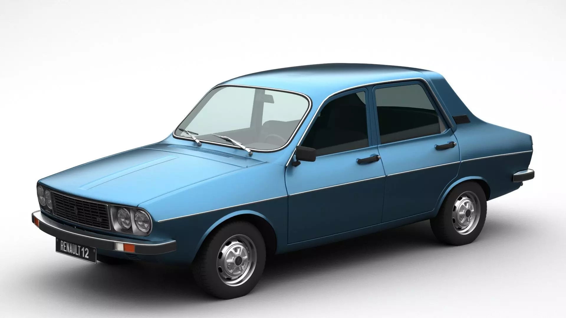 Renault 12 TX 3D model_0