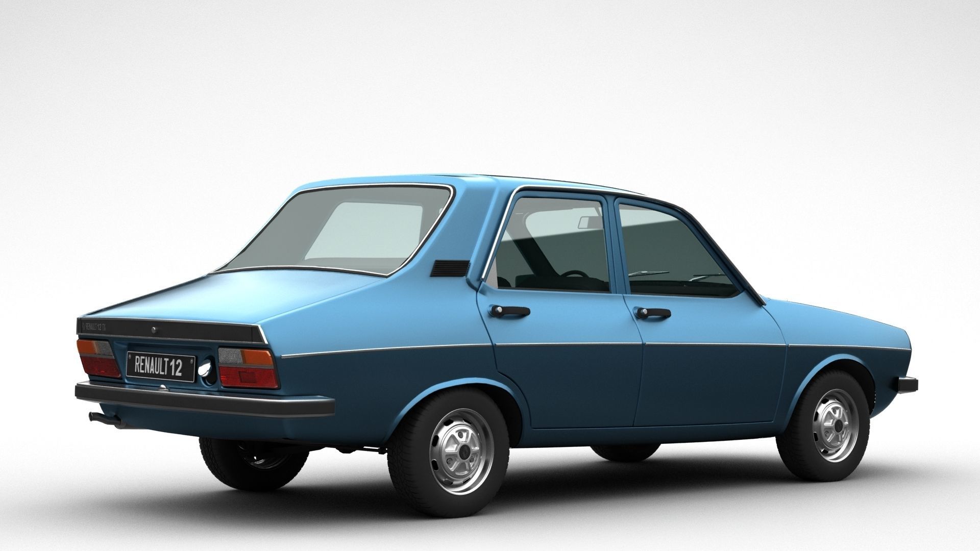 Renault 12 TX 3D model_6