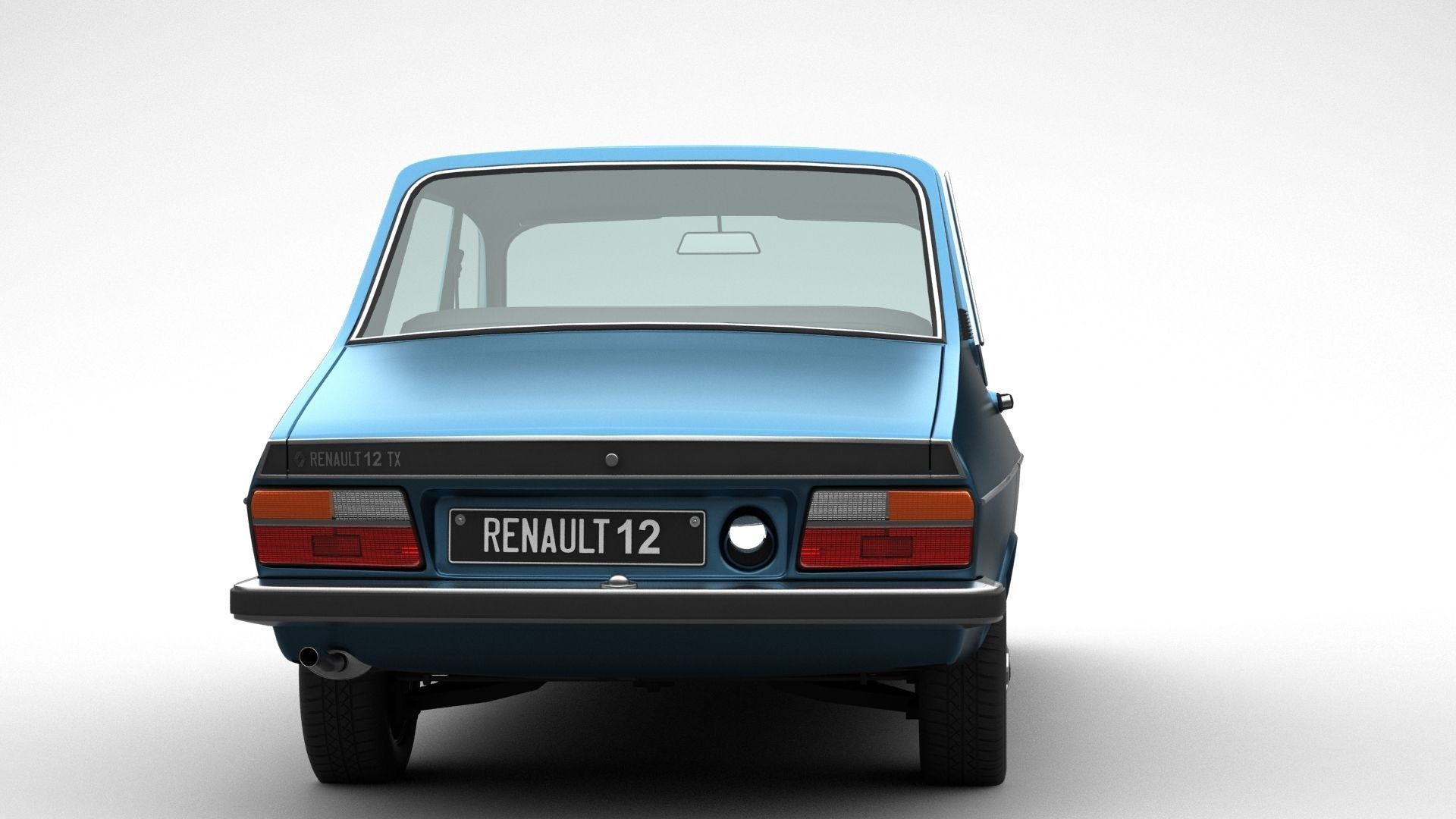 Renault 12 TX 3D model_4
