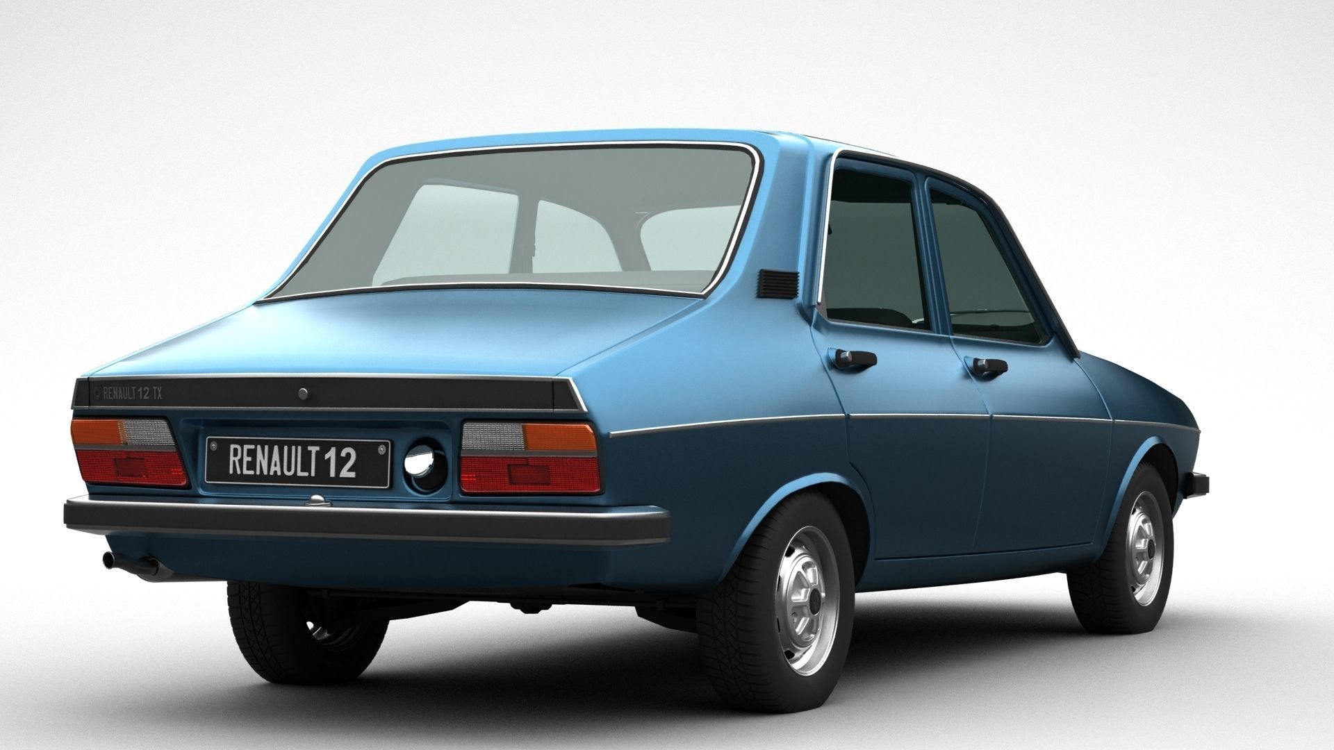 Renault 12 TX 3D model_5