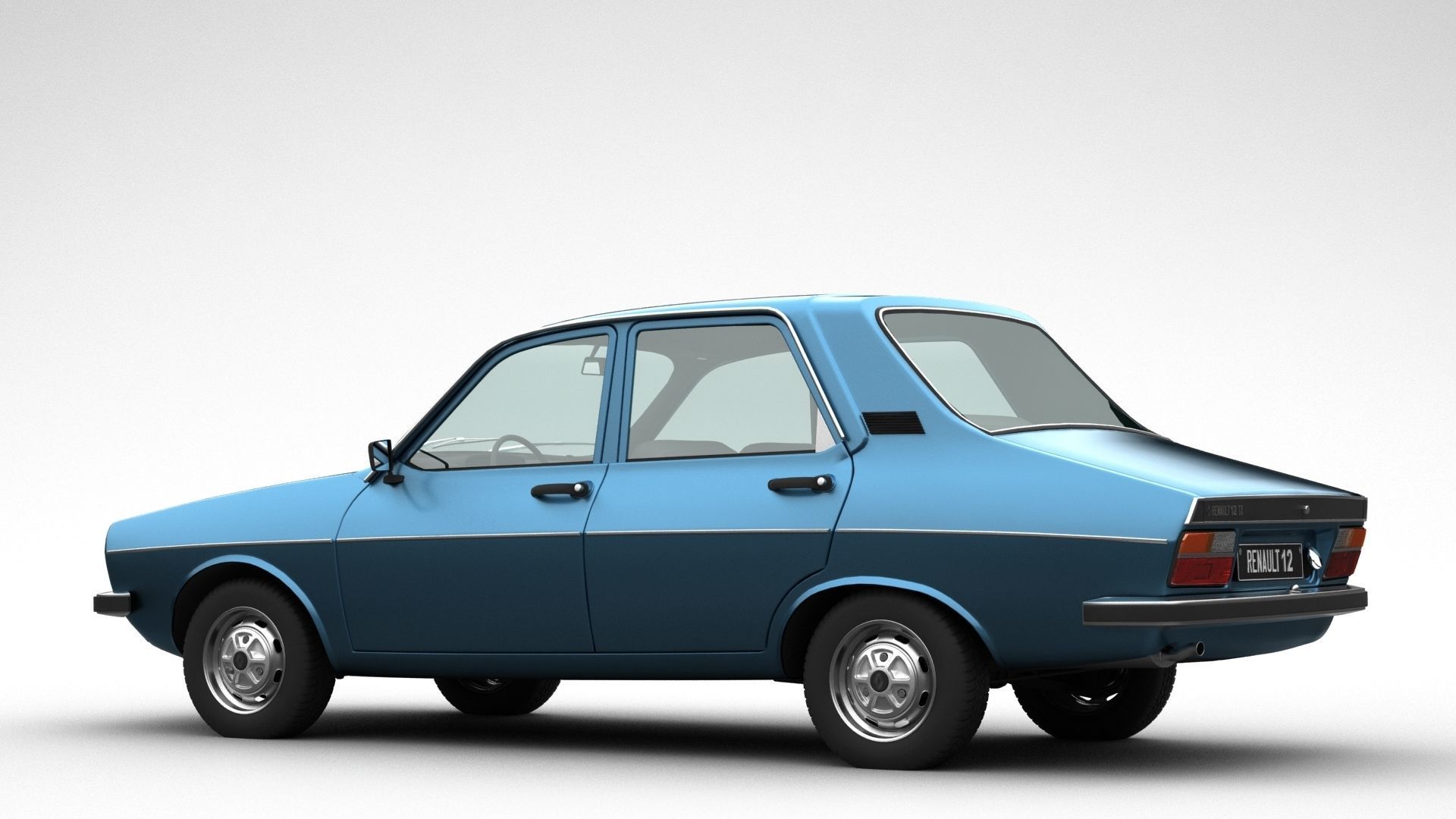 Renault 12 TX 3D model_2