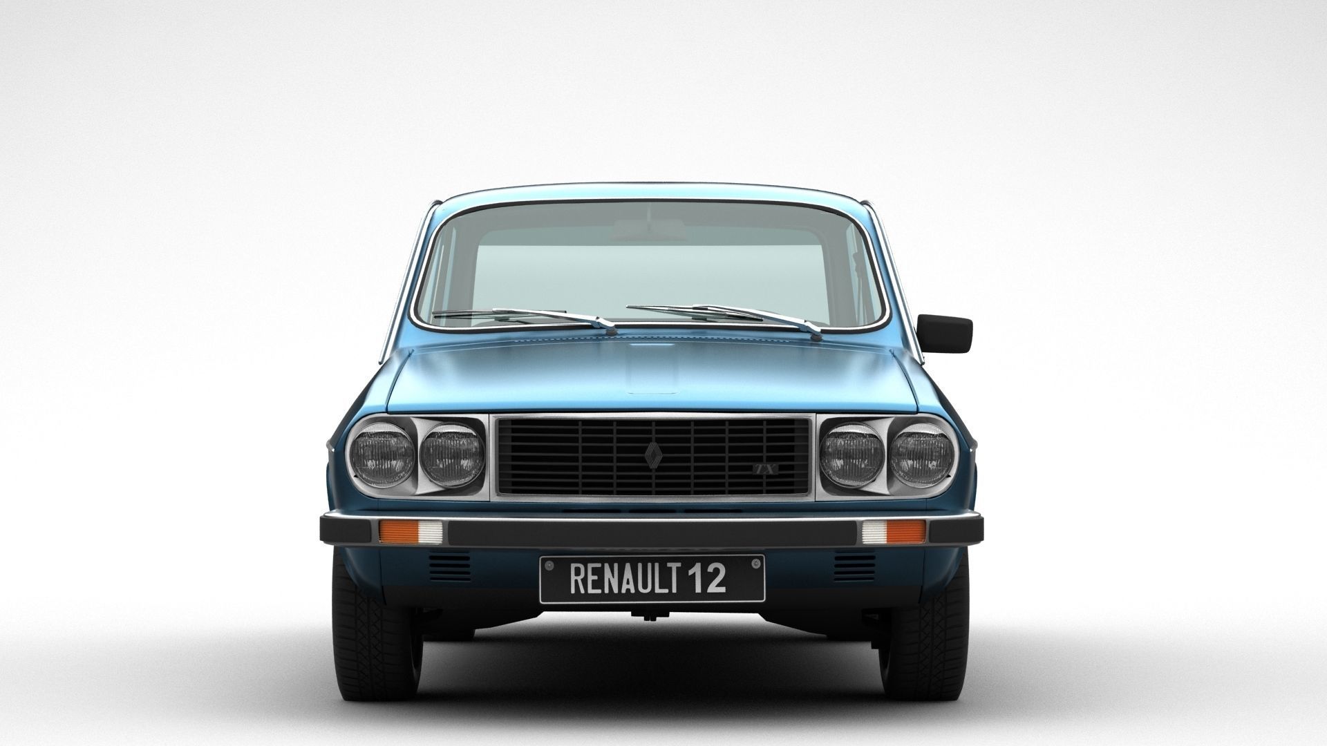 Renault 12 TX 3D model_10