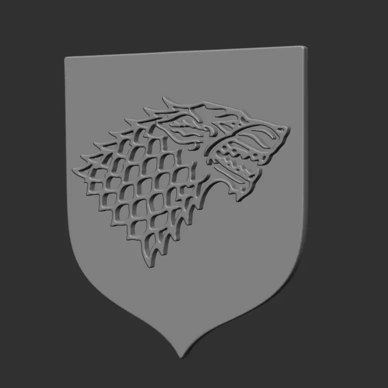 House of Stark Sigil Free 3D print model