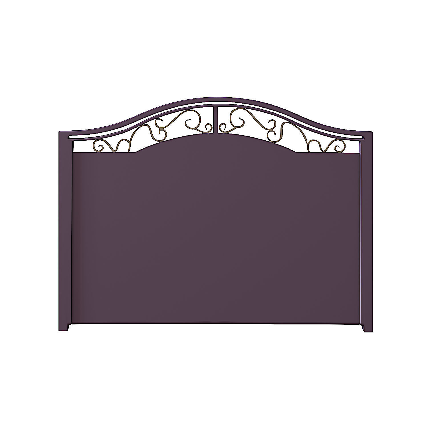 Iron door 3D model_9